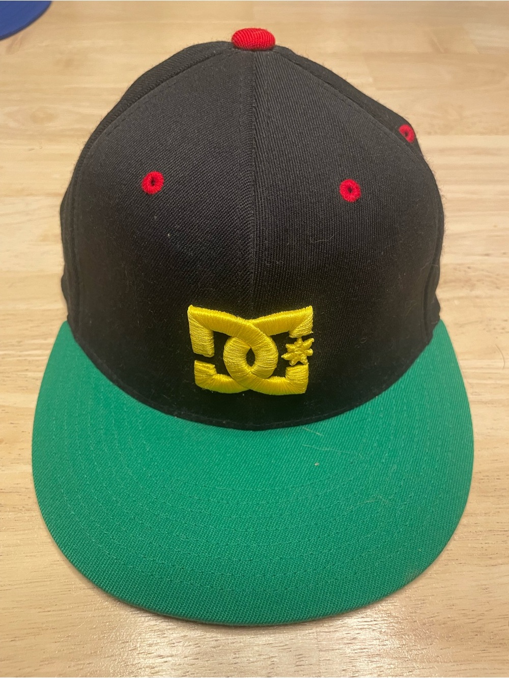 DC Colour-block Flat Brim Hat